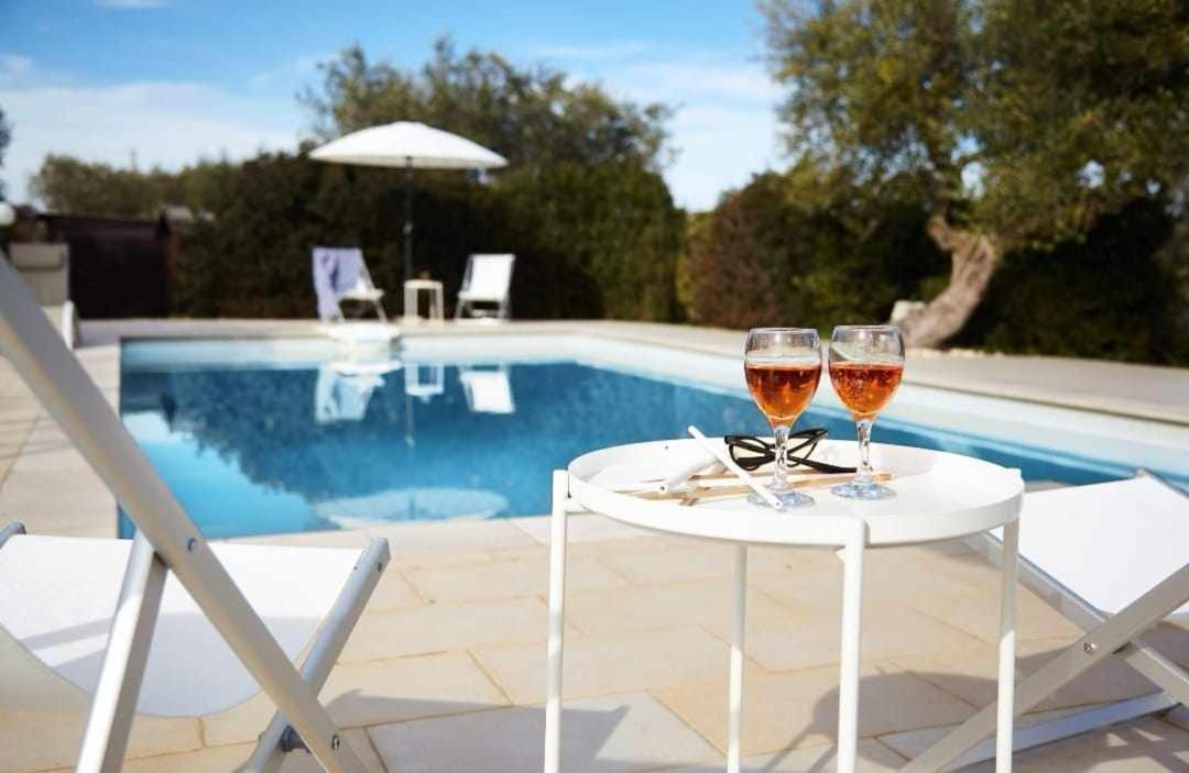 Trulli Azzalema With Exclusive Pool Villa Brindisi Exterior photo